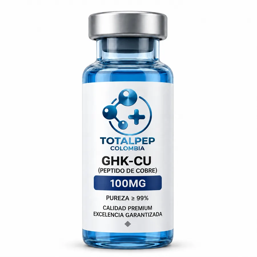 Vial de GHK-Cu 100 mg, TotalPep Colombia