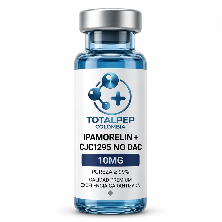 Vial de Ipamorelin + CJC-1295 No DAC 10 mg, TotalPep Colombia