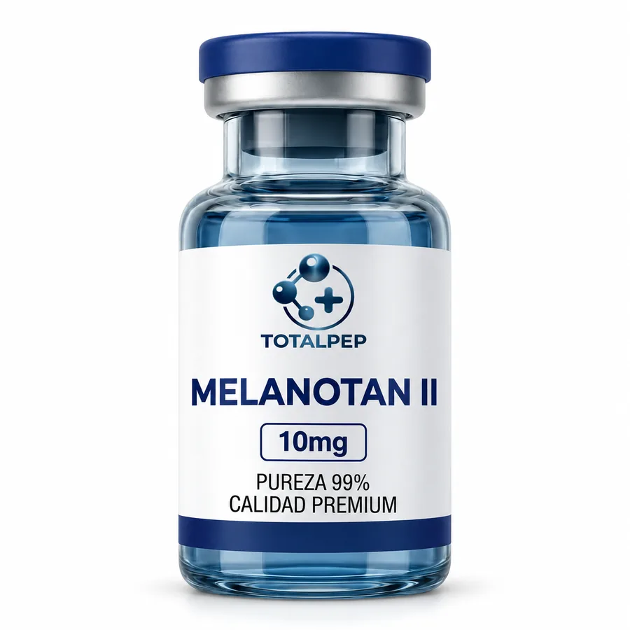 Vial de Melanotan II 10 mg, TotalPep Colombia