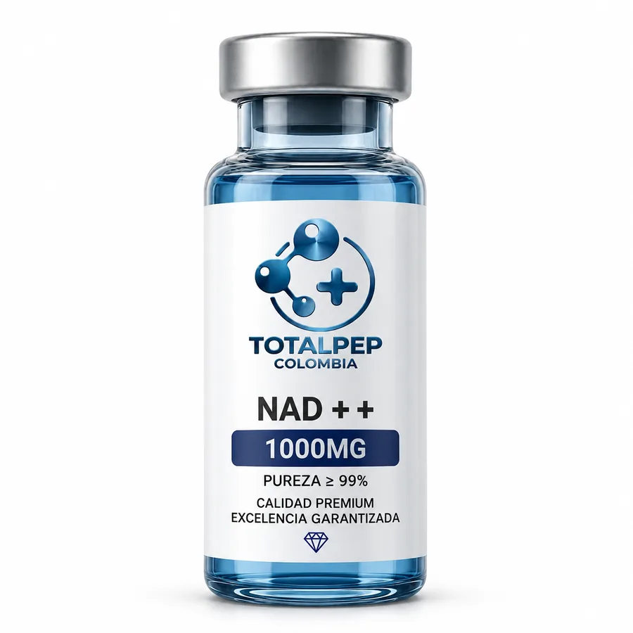 Vial de NAD+ 1000 mg, TotalPep Colombia